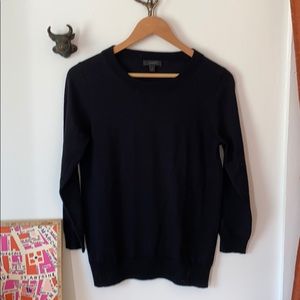 Black J crew Tippi sweater. Size small